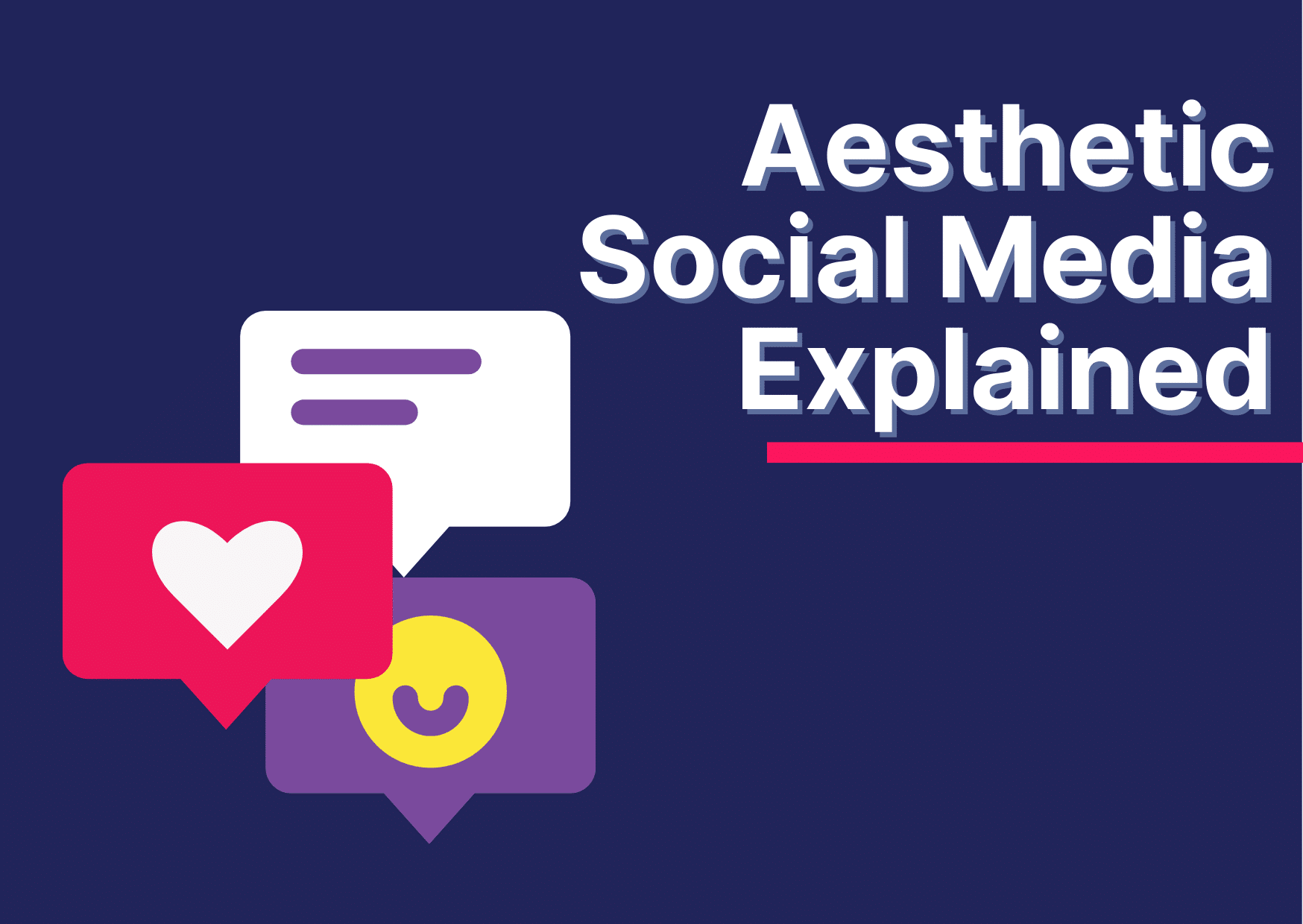 aesthetic social media